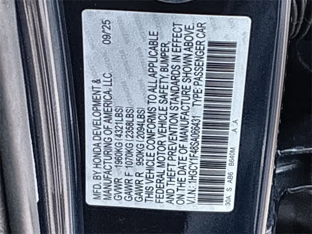 Thumbnail: 2025 Honda Accord - 39