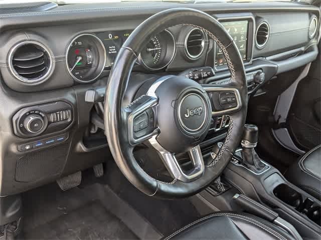 Used 2022 Jeep Wrangler Unlimited Sahara 4XE with VIN 1C4JJXP66NW205749 for sale in San Antonio, TX