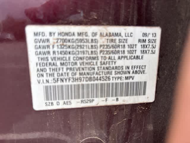 Thumbnail: 2013 Honda Pilot - 19