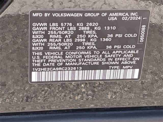 Thumbnail: 2024 Volkswagen Atlas - 38