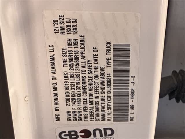 Thumbnail: 2020 Honda Ridgeline - 38