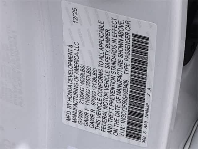 Thumbnail: 2025 Honda Accord - 39