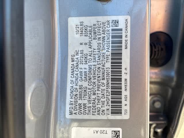 Thumbnail: 2022 Honda Civic - 21