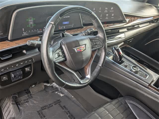 Used 2021 Cadillac Escalade Premium Luxury Platinum with VIN 1GYS4DKL7MR301064 for sale in San Antonio, TX