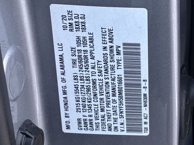 Thumbnail: 2021 Honda Pilot - 39
