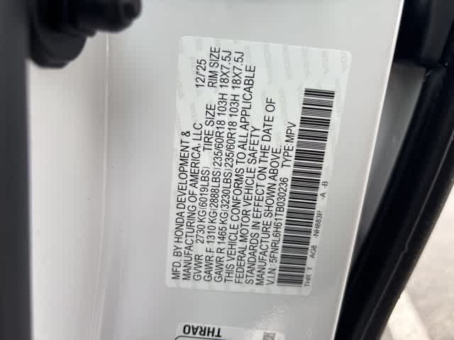 Thumbnail: 2026 Honda Odyssey - 22