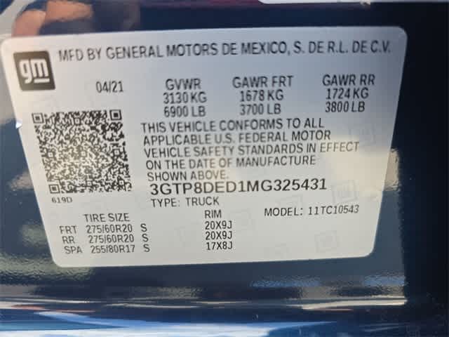 2021 GMC Sierra 1500 SLT 40