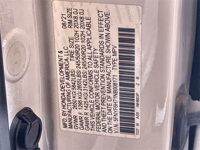 Thumbnail: 2022 Honda Pilot - 39