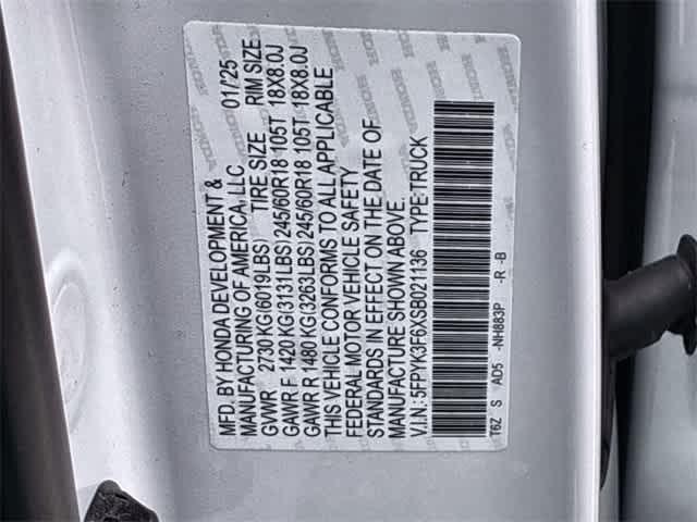 Thumbnail: 2025 Honda Ridgeline - 40