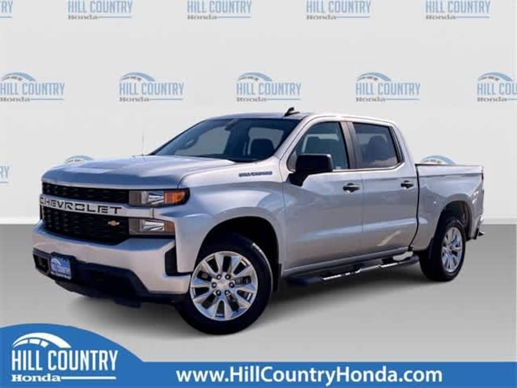 Used 2021 Chevrolet Silverado 1500 Custom Truck Crew Cab
