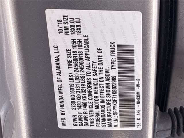 Thumbnail: 2019 Honda Ridgeline - 39