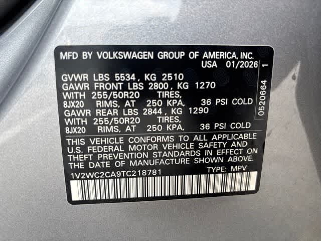 Thumbnail: 2026 Volkswagen Atlas - 22