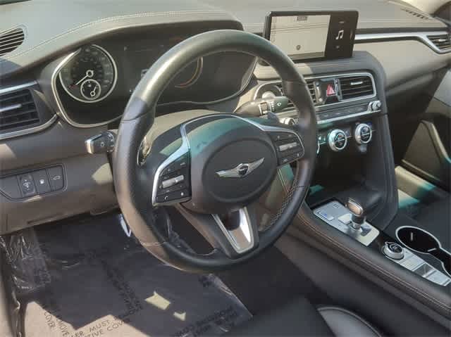 Used 2023 GENESIS G70 Standard with VIN KMTG34TA1PU122209 for sale in San Antonio, TX