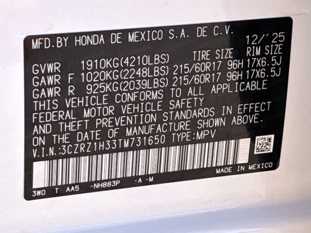 Thumbnail: 2026 Honda HR-V - 37