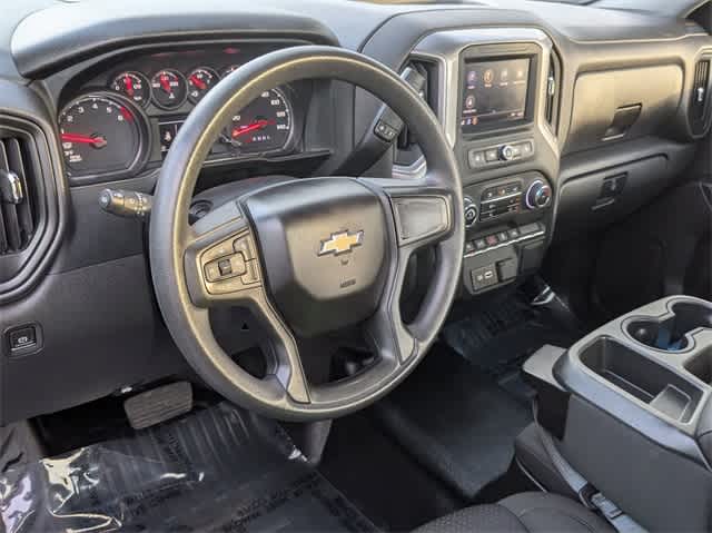 Used 2023 Chevrolet Silverado 1500 Work Truck with VIN 3GCNAAED7PG179809 for sale in San Antonio, TX