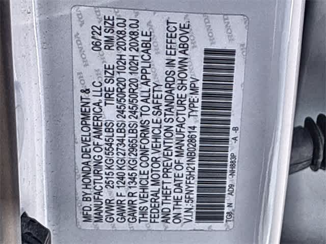 Thumbnail: 2022 Honda Pilot - 39