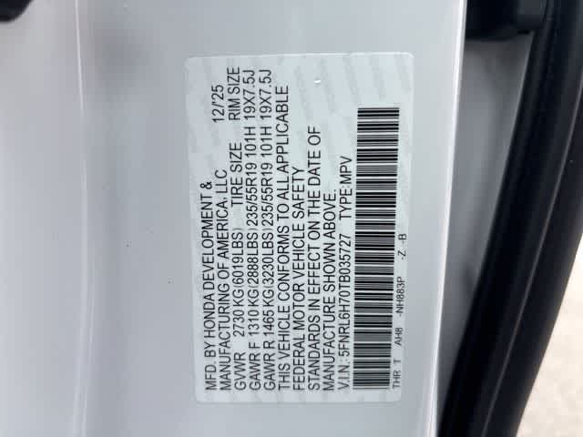 Thumbnail: 2026 Honda Odyssey - 24