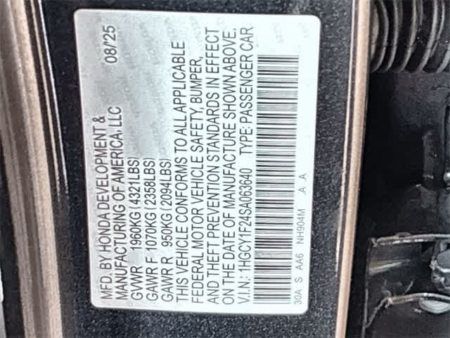 Thumbnail: 2025 Honda Accord - 37