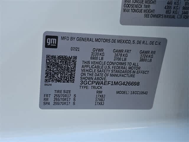 Thumbnail: 2021 Chevrolet Silverado 1500 - 37