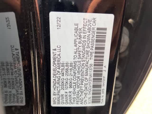 2022 Honda Accord Sport 23