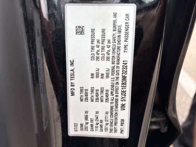 Thumbnail: 2022 Tesla Model 3 - 26