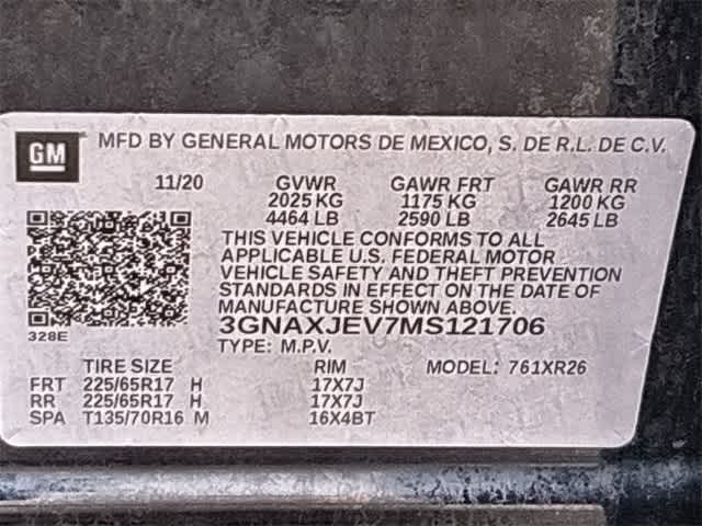 Thumbnail: 2021 Chevrolet Equinox - 37