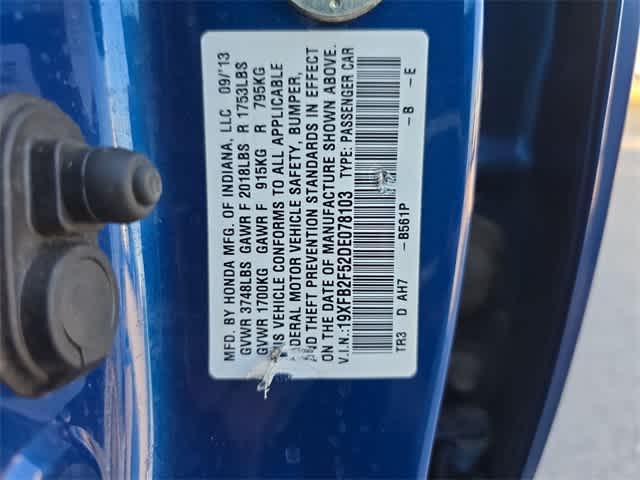 2013 Honda Civic LX 36