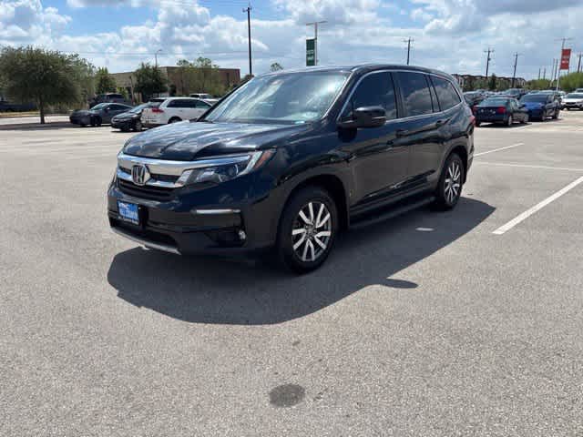 Certified Used 2021 Honda Pilot SUV EX-L 2WD Crystal Black Pearl