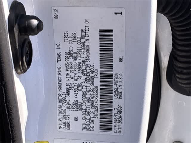 Thumbnail: 2012 Toyota Tundra - 36