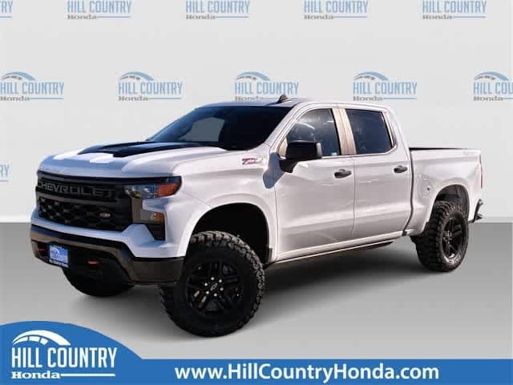 Used 2023 Chevrolet Silverado 1500 Custom Trail Boss Truck Crew Cab