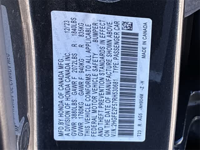 Thumbnail: 2024 Honda Civic - 37