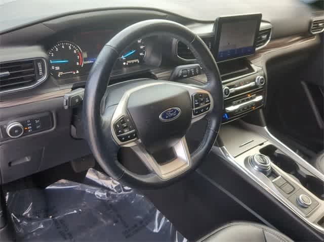 Used 2022 Ford Explorer Limited with VIN 1FMSK8FH2NGA95203 for sale in San Antonio, TX