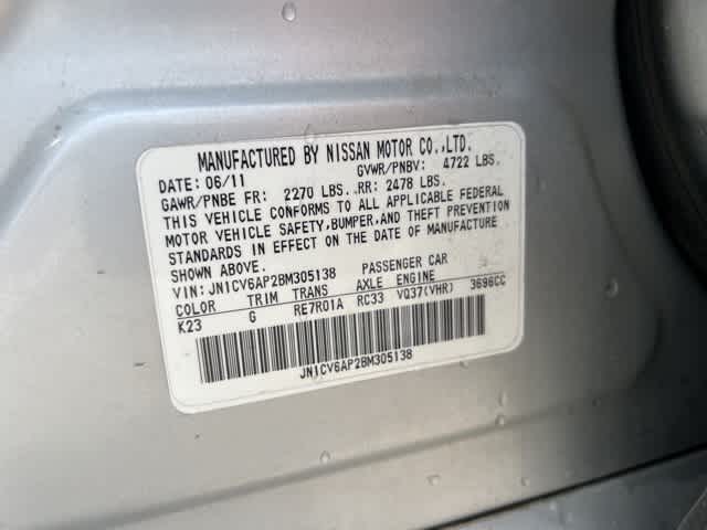 Thumbnail: 2011 INFINITI G37 - 23