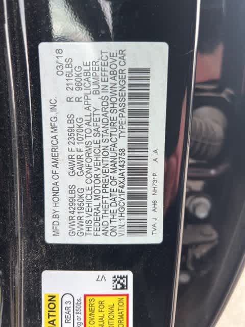 Thumbnail: 2018 Honda Accord - 23