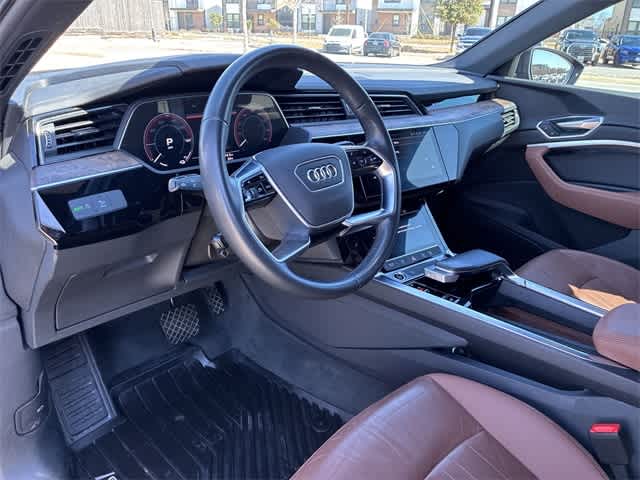 Used 2022 Audi e-tron Premium with VIN WA1AAAGE1NB038075 for sale in San Antonio, TX