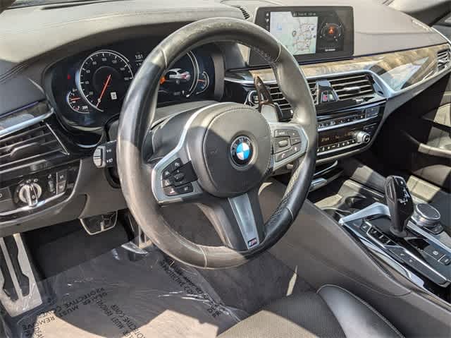 Used 2018 BMW 5 Series 540i with VIN WBAJE5C59JG917874 for sale in San Antonio, TX