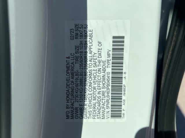 Thumbnail: 2023 Honda Odyssey - 22