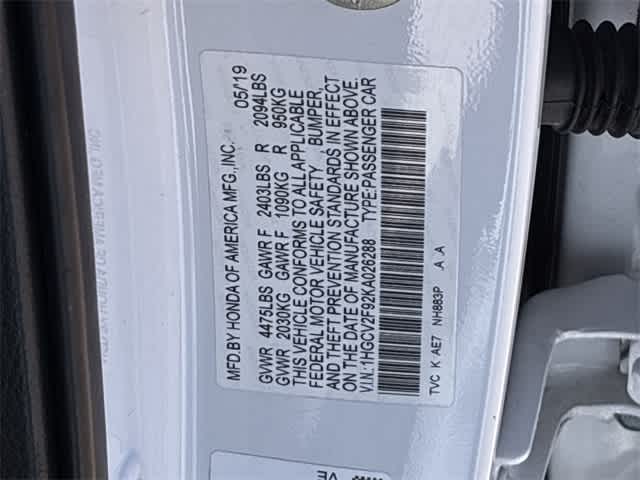 Thumbnail: 2019 Honda Accord - 39