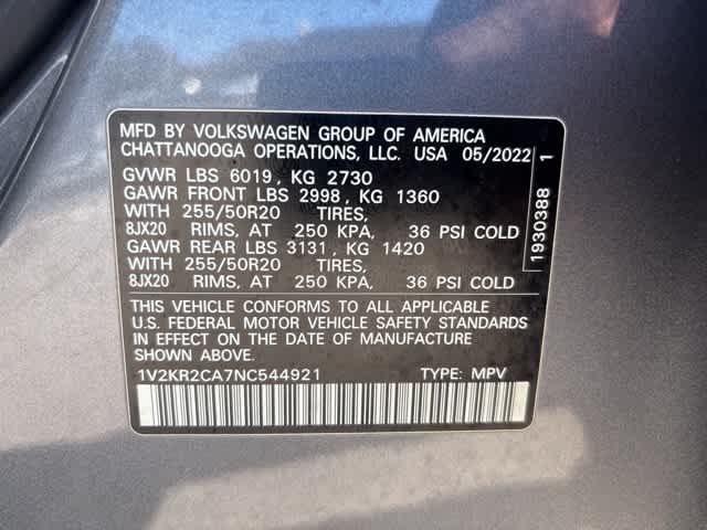 Thumbnail: 2022 Volkswagen Atlas - 23