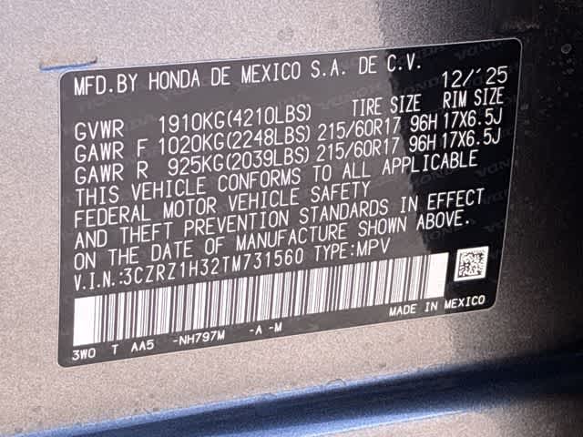 Thumbnail: 2026 Honda HR-V - 37