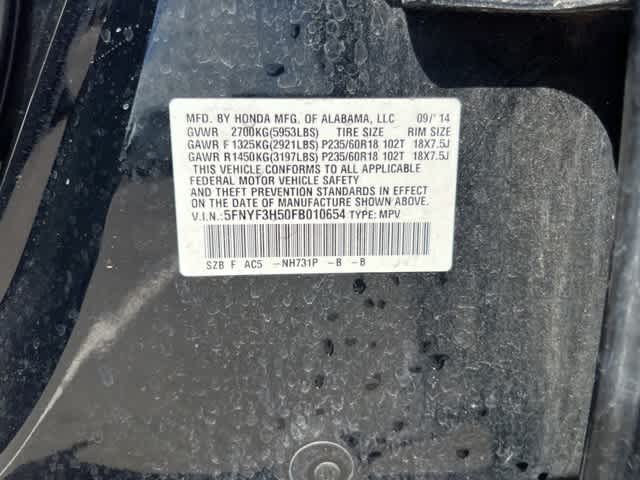 Thumbnail: 2015 Honda Pilot - 20