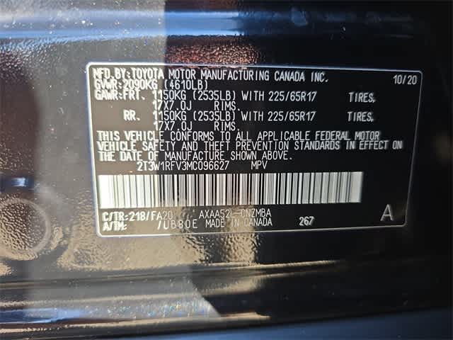 2021 Toyota RAV4 XLE 37
