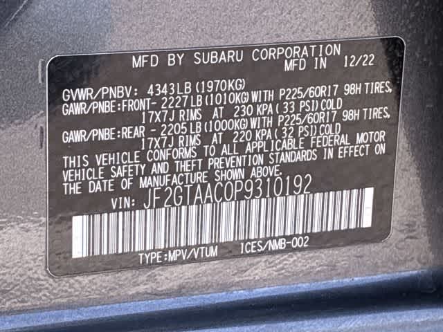 Thumbnail: 2023 Subaru Crosstrek - 37