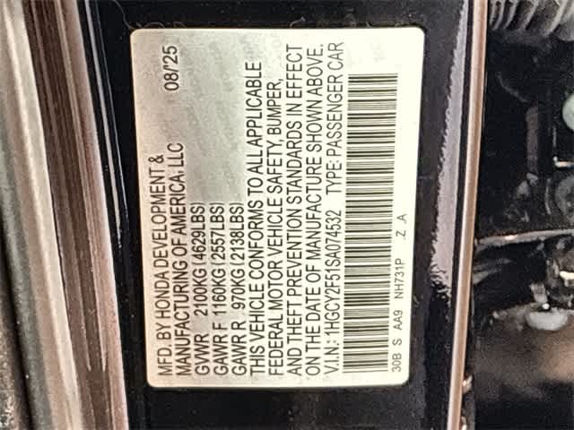 Thumbnail: 2025 Honda Accord - 39