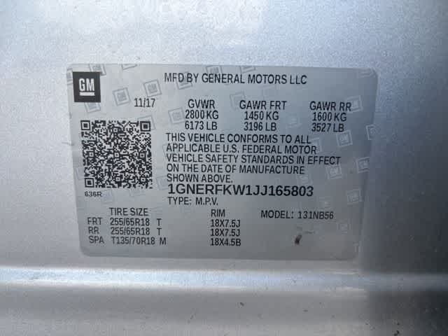 Thumbnail: 2018 Chevrolet Traverse - 23