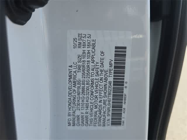 Thumbnail: 2026 Honda Odyssey - 39