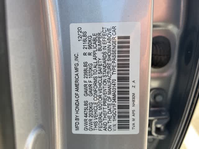 Thumbnail: 2021 Honda Accord - 22