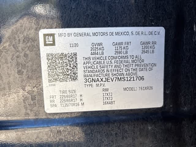 Thumbnail: 2021 Chevrolet Equinox - 21