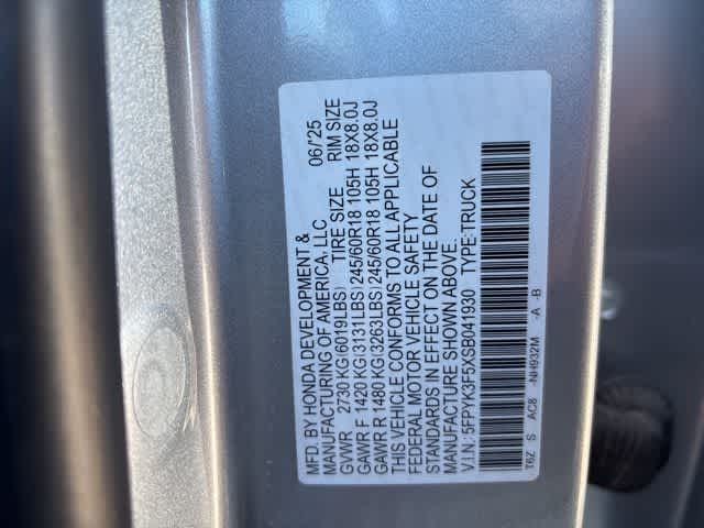 Thumbnail: 2025 Honda Ridgeline - 23