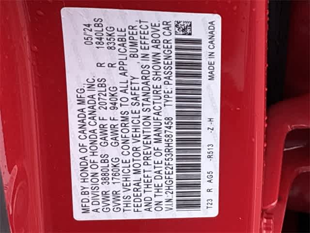 Thumbnail: 2024 Honda Civic - 37